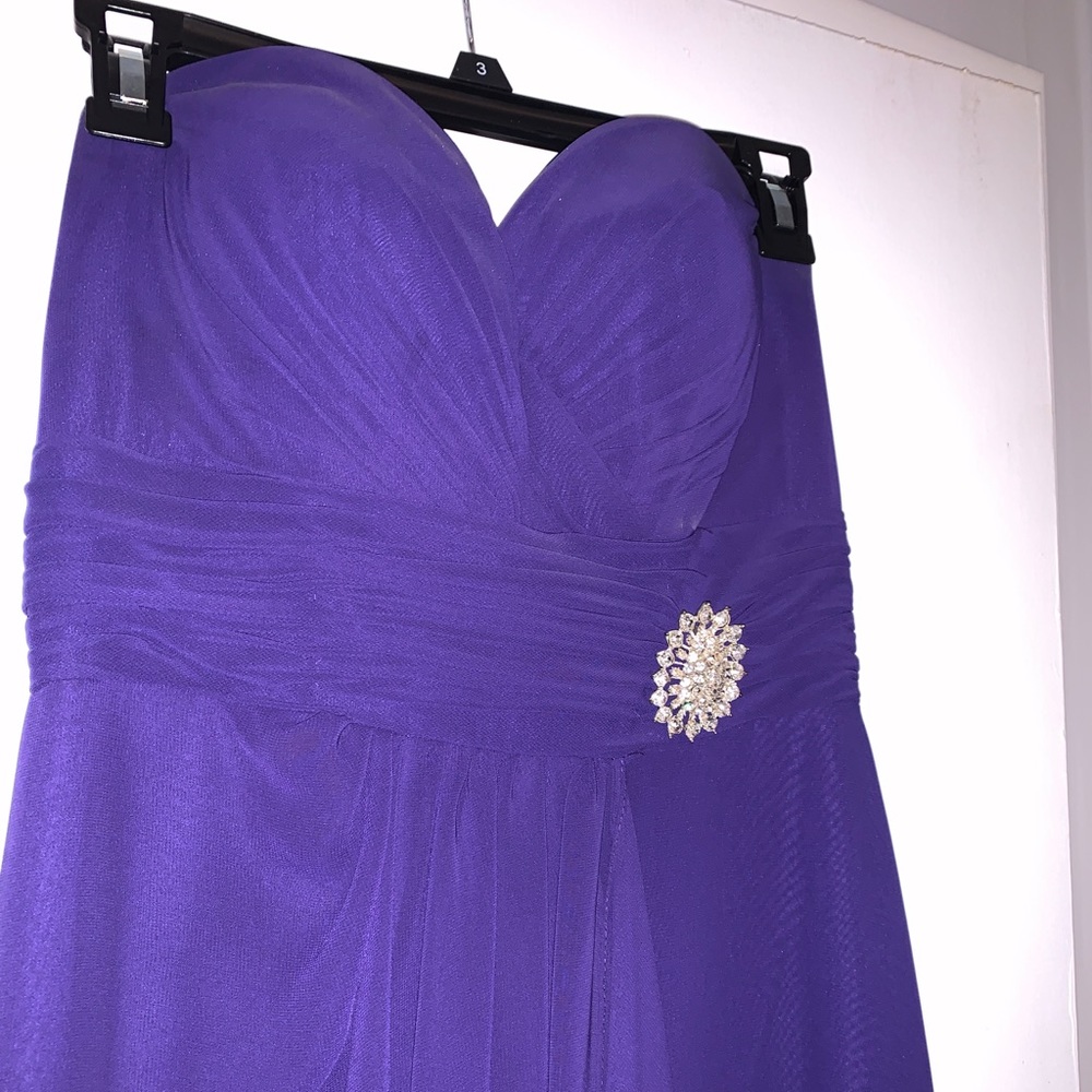 Formal strapless dress